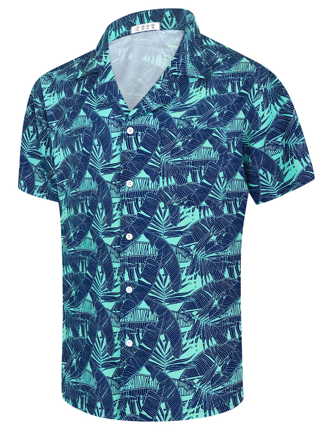 Men's Short Sleeve Hawaiian Shirt Quick Dry Loose