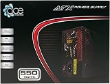 iChoose Limited 550W ATX Switching Power Supply PSU 12cm Silent Red Fan PC view 6