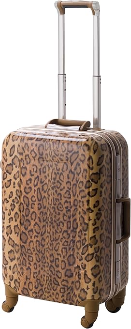 small leopard print suitcase