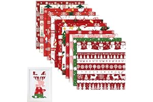Christmas Themed Scrap Paper - 12 Sheets Decorative Paper Pack, Holiday Scrapbooking Craft Papers for DIY Card Making, Patter