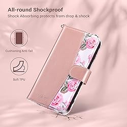 ULAK Compatible with iPhone 15 Plus Wallet Case for