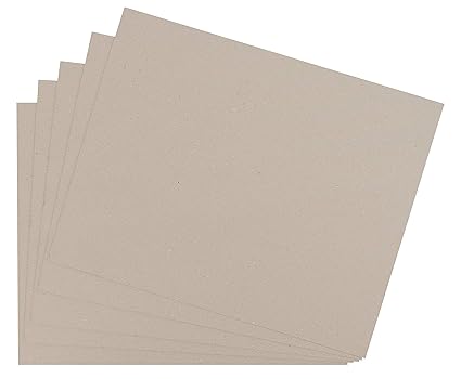 VBS Graupappe 40 x 50 cm 5 Stück Papierbasteln Kartengestaltung