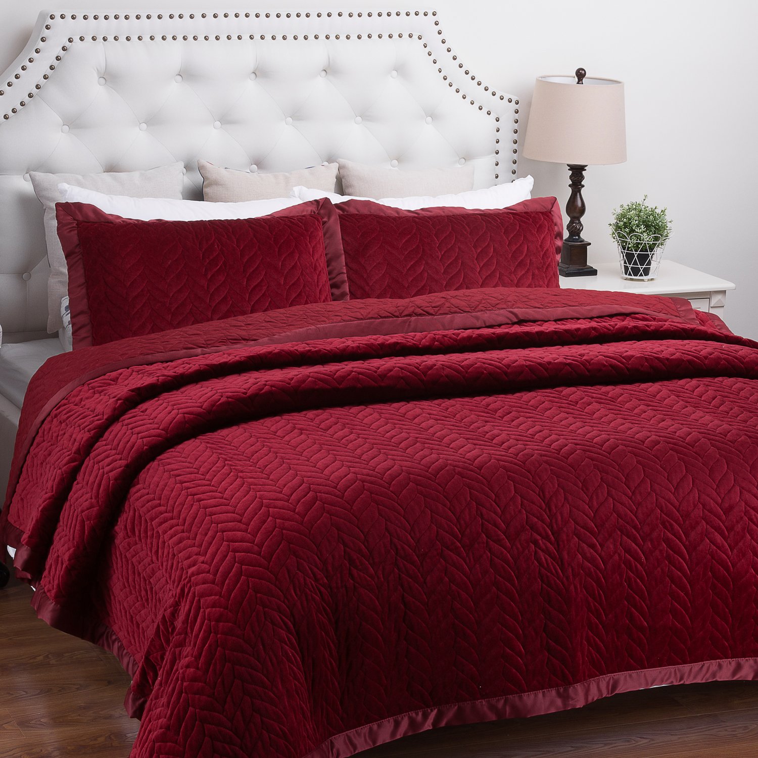 Velvet Quilt Set Twin(68