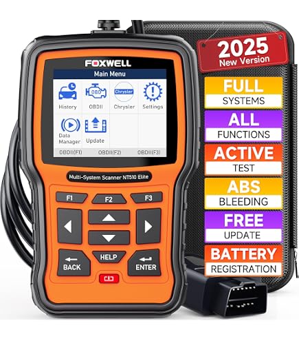 Amazon.com: FOXWELL NT530 for Dodge Jeep Chrysler All Systems, All