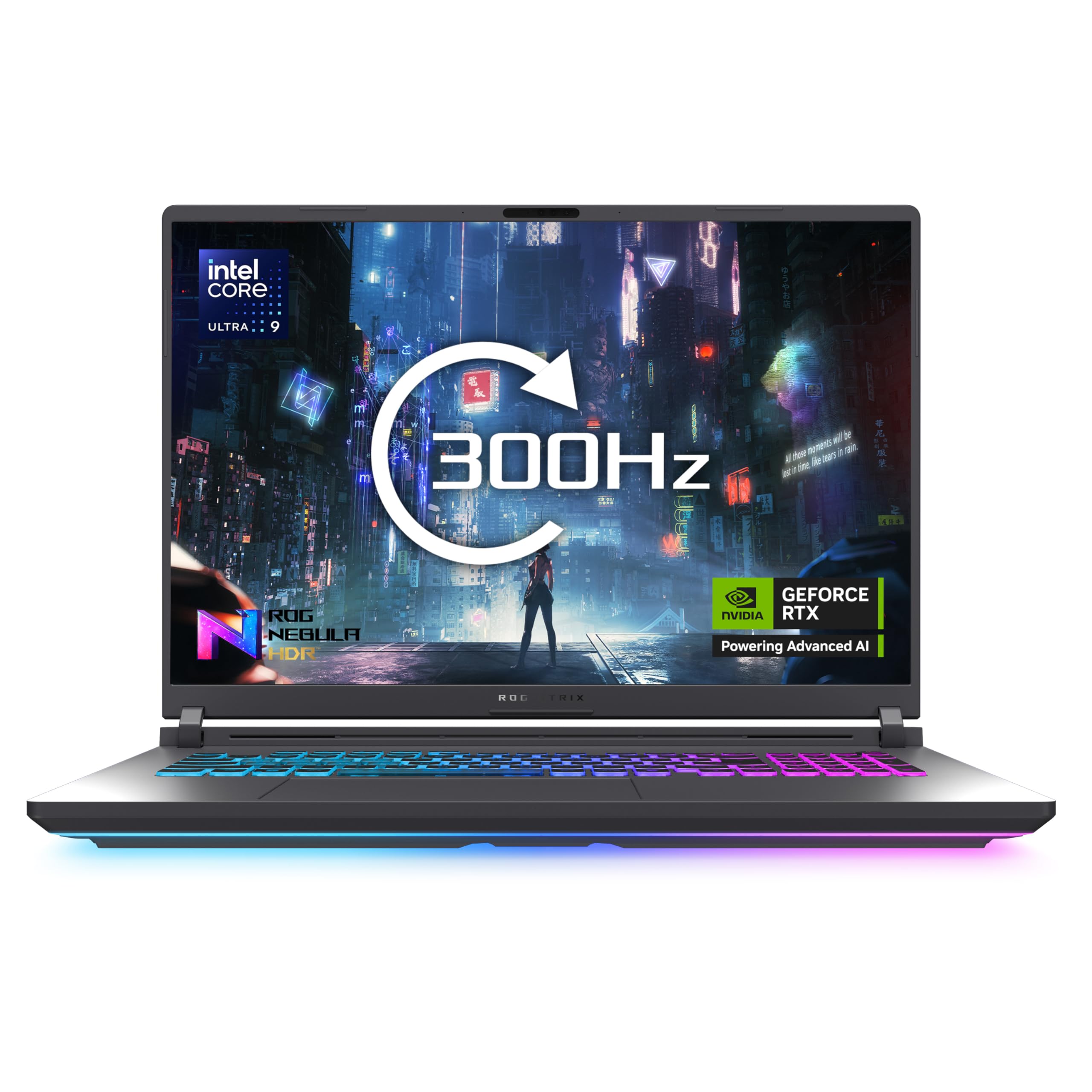 ASUS ROG Strix G18 G815LR Gaming Laptop | 18.0" 2.5K 300Hz | Intel Core Ultra 9 | NVIDIA GeForce RTX 5070Ti | 32GB RAM | 1TB SSD | Windows 11