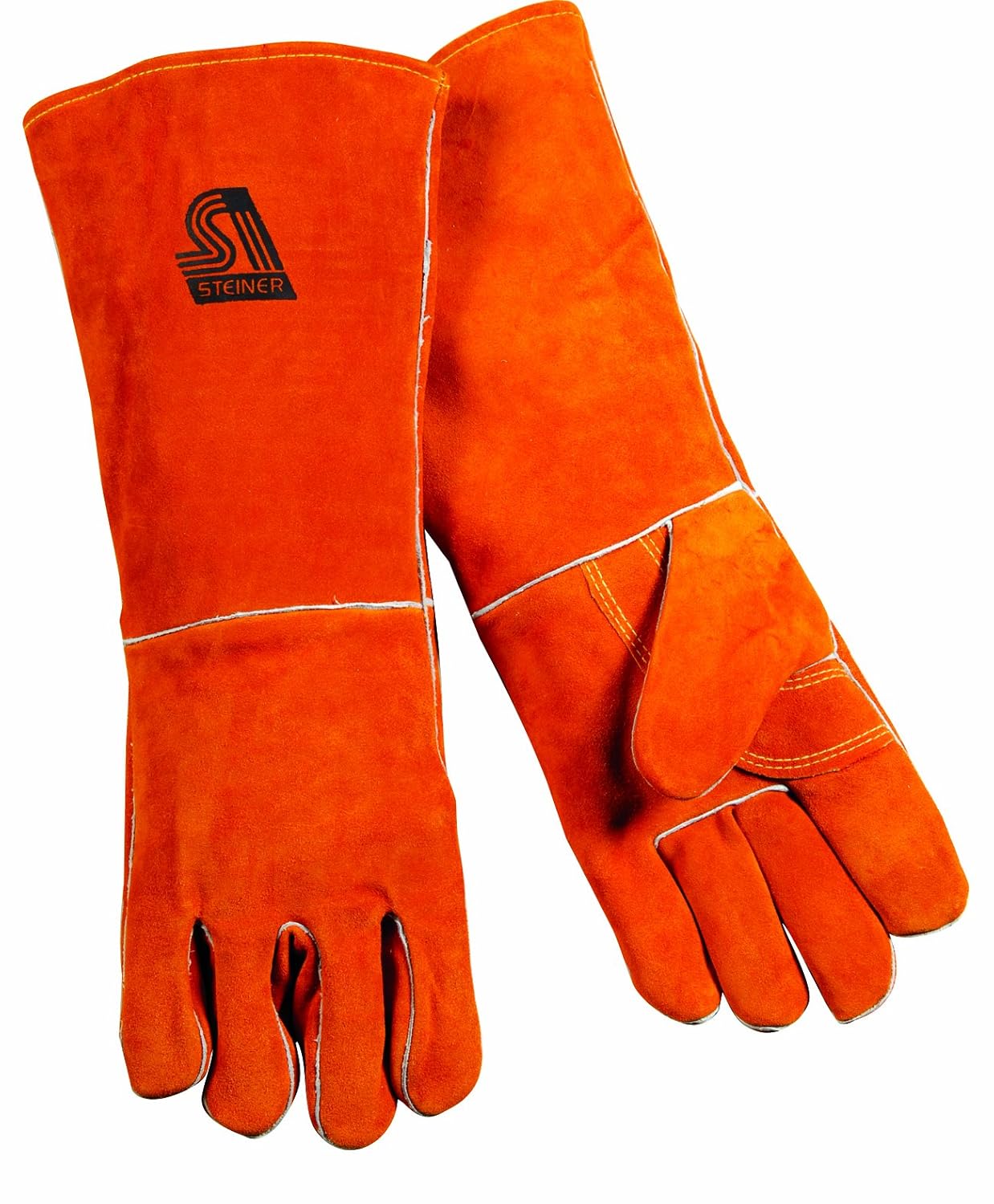 Steiner 21918L Welding Gloves, Brown YSeries 18Inch Length Shoulder