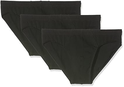 Huber Herren Unterhosen Classics Men Brasil Slip 3er Pack