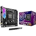 ASRock AMD B850i Lightning WiFi 6E Socket AM5 Ryzen 9000/8000/7000 Series DDR5 8200+ (OC) MHz 128GB Mini ITX Motherboard M.2 SATA3 6.0 Gb/s PCIe 5.0 B850 BIOS Flashback