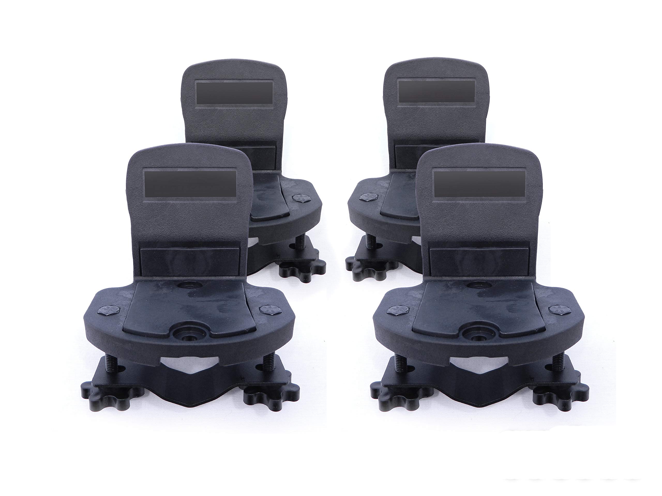 9sparts Universal Roof Canoe Gunwale Brackets Car Rack & Carrier for Cross Bars(4 Piece)