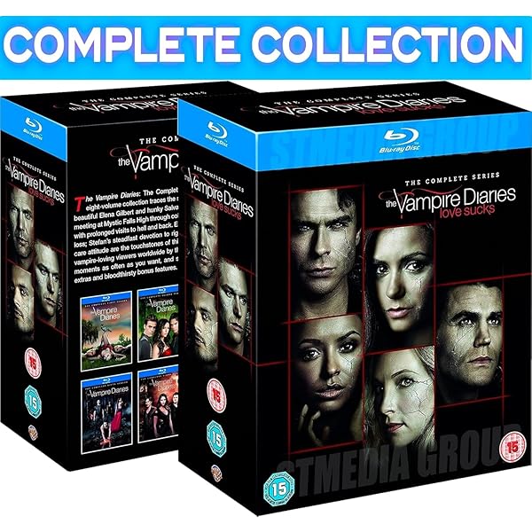 Amazon.com: Vampire Diaries - Season 1-8 [Blu-ray] [2017] [Region