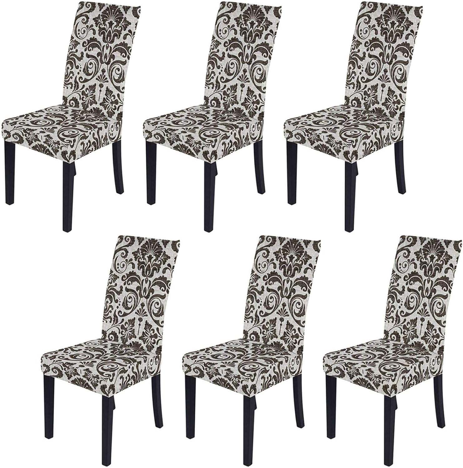 JHLD Elastique Housse De Chaise, Imprimé Moderne Couverture De Chaise