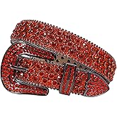 TINIDI Luxury Strap Men Women Rhinestones Belt Western Bling Bling Crystal Diamond Studded Belts