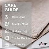 Home Brilliant Linen Placemats Set of 6 Burlap 33x48 cm 13x19 in view 7