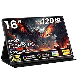 Upperizon Portable Gaming Monitor 16 Inch QHD 2.5K