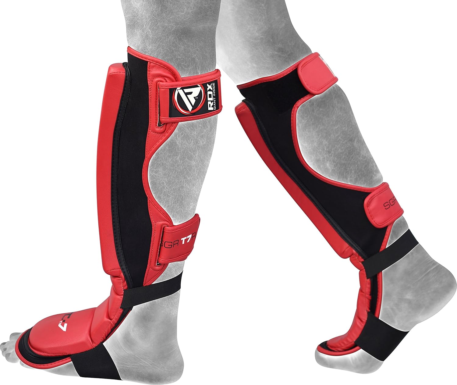 RDX Paratibia Maya Hide Pelle MMA Parastinchi Piede Boxe Kick Boxing