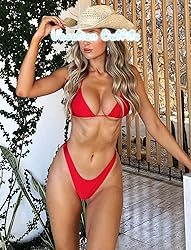 OZICERD String Bikini Tops for Women Bathing Suit
