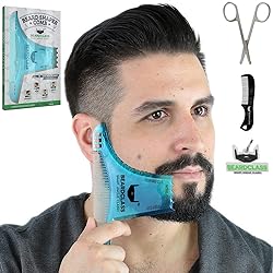 BEARDCLASS Beard Shaping Tool - 8 in 1 Comb
