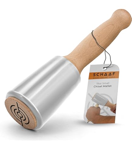Narex 16 Oz (460g) Beech Wood Carving Mallet - Solid Wood Chisel Mallet For Woodworking - View #9