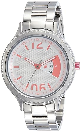 Analog Silver Dial Women's Watch - DK10711-1