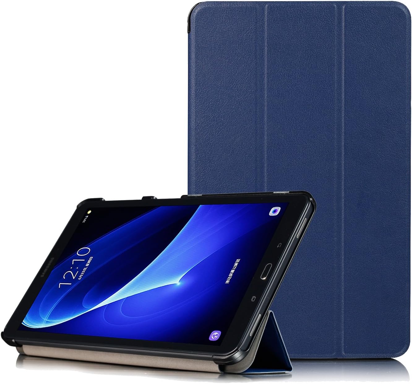 Hansin Samsung Galaxy Tab A 10.1 (NO S Pen Version) Case, Ultra Lightweight Protective Shell Stand Cover with Auto Sleep/Wake Feature for Tab A 10.1 Inch (NO S Pen Version) Tablet, Navy
