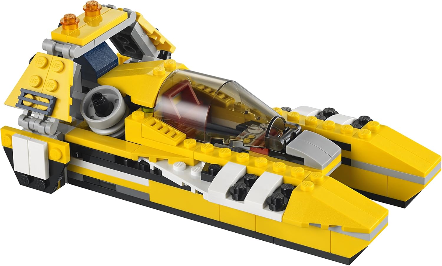 lego creator yellow racers