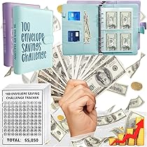 Amazon.com : 100 Envelopes Money Saving Challenge, Easy and