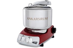 Ankarsrum Assistent Original AKM 6230 Electric Stand Mixer, 7.4 Quart (Red)