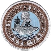 CVN-71 Theodore Roosevelt Collectible Novelty Patch
