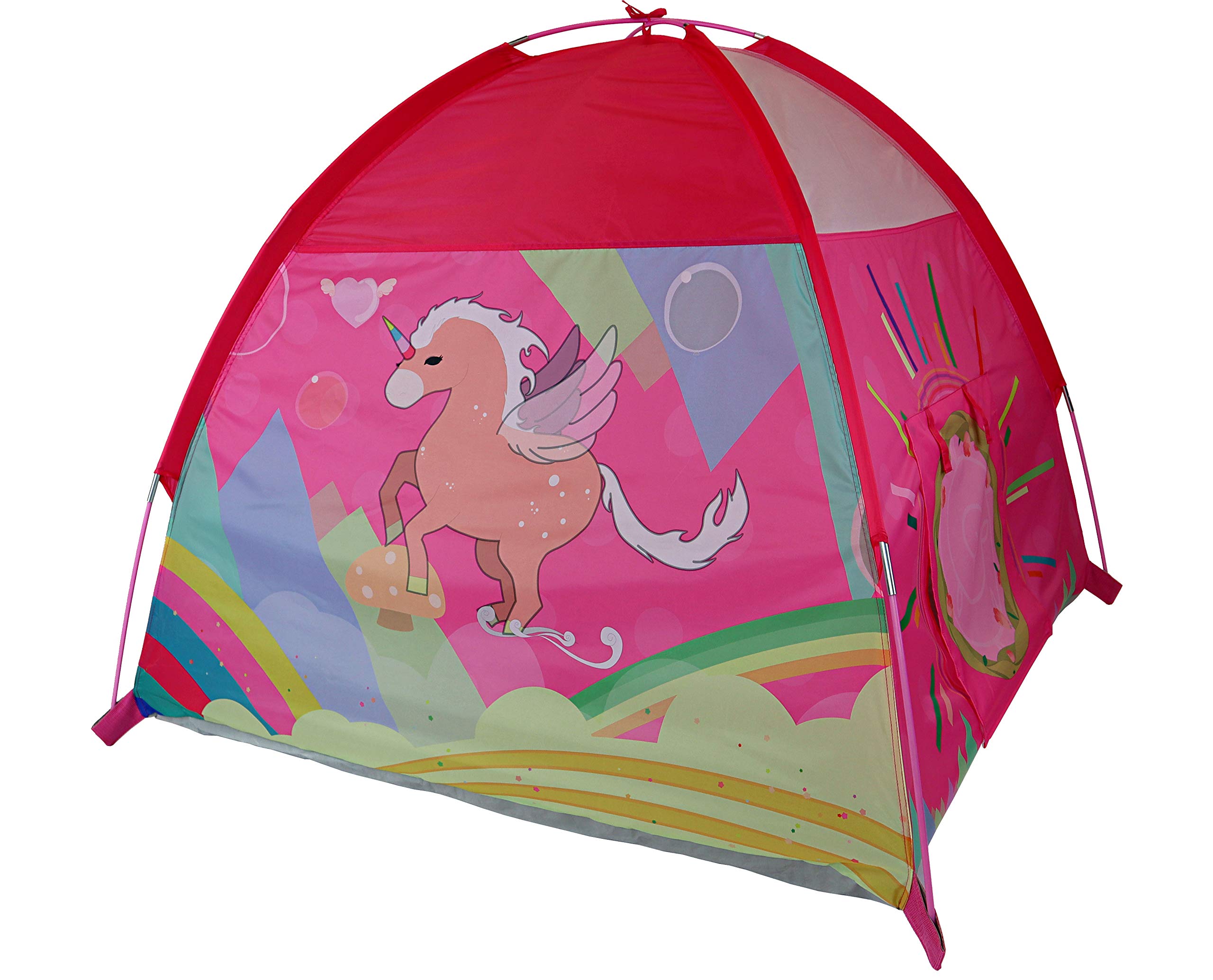 NARMAY® Play Tent Unicorn Dome Tent for Kids Indoor/Outdoor Fun - 48 x 48 x 40 inch