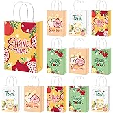 Sweetude 24 Pcs Rosh Hashanah Gift Bags, Shana Tova Jewish New Year Party Favor Treat Bags, Rosh Hashanah Party Decorations and Supplies for Home and Office