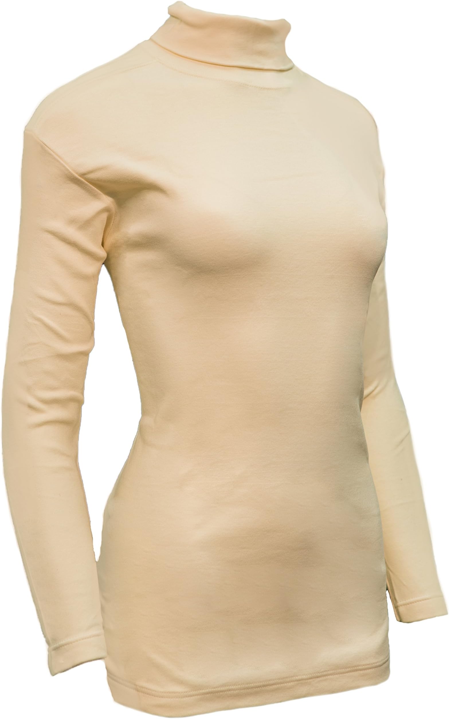 Basics Women's Classic Long Sleeve Heavy Weight Turtleneck