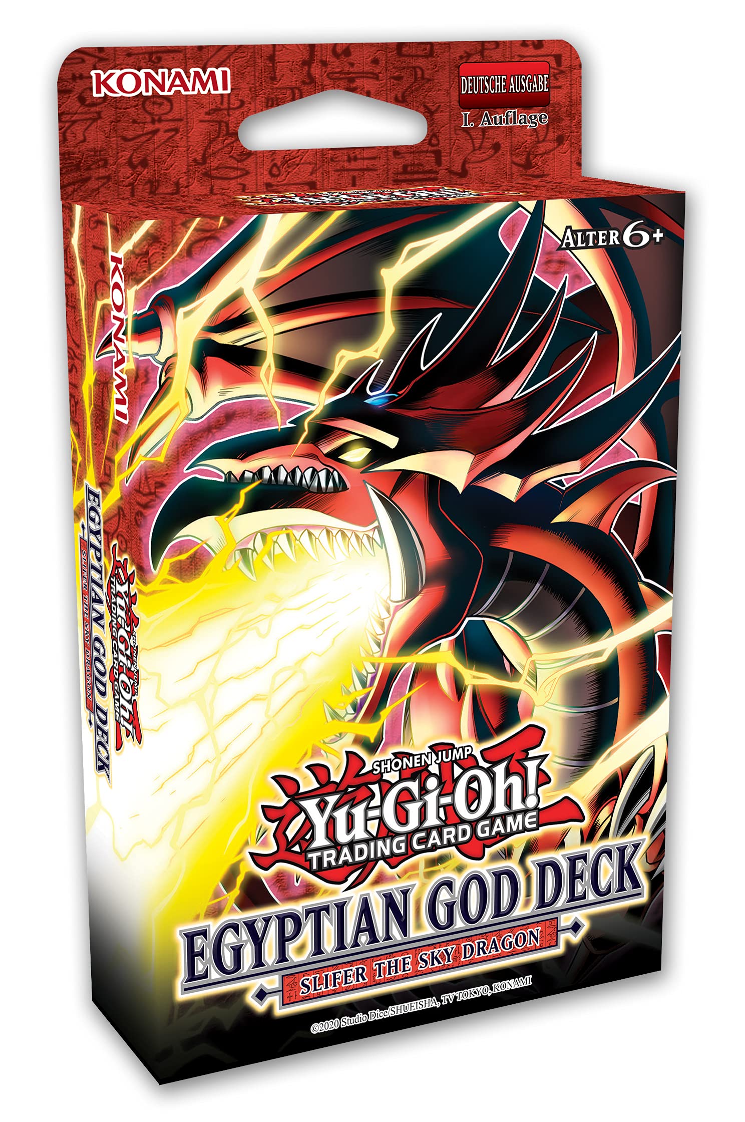 Yu-Gi-Oh! Trading Card Game Egyptian Gods Deck: Slifer the Sky Dragon - German Edition