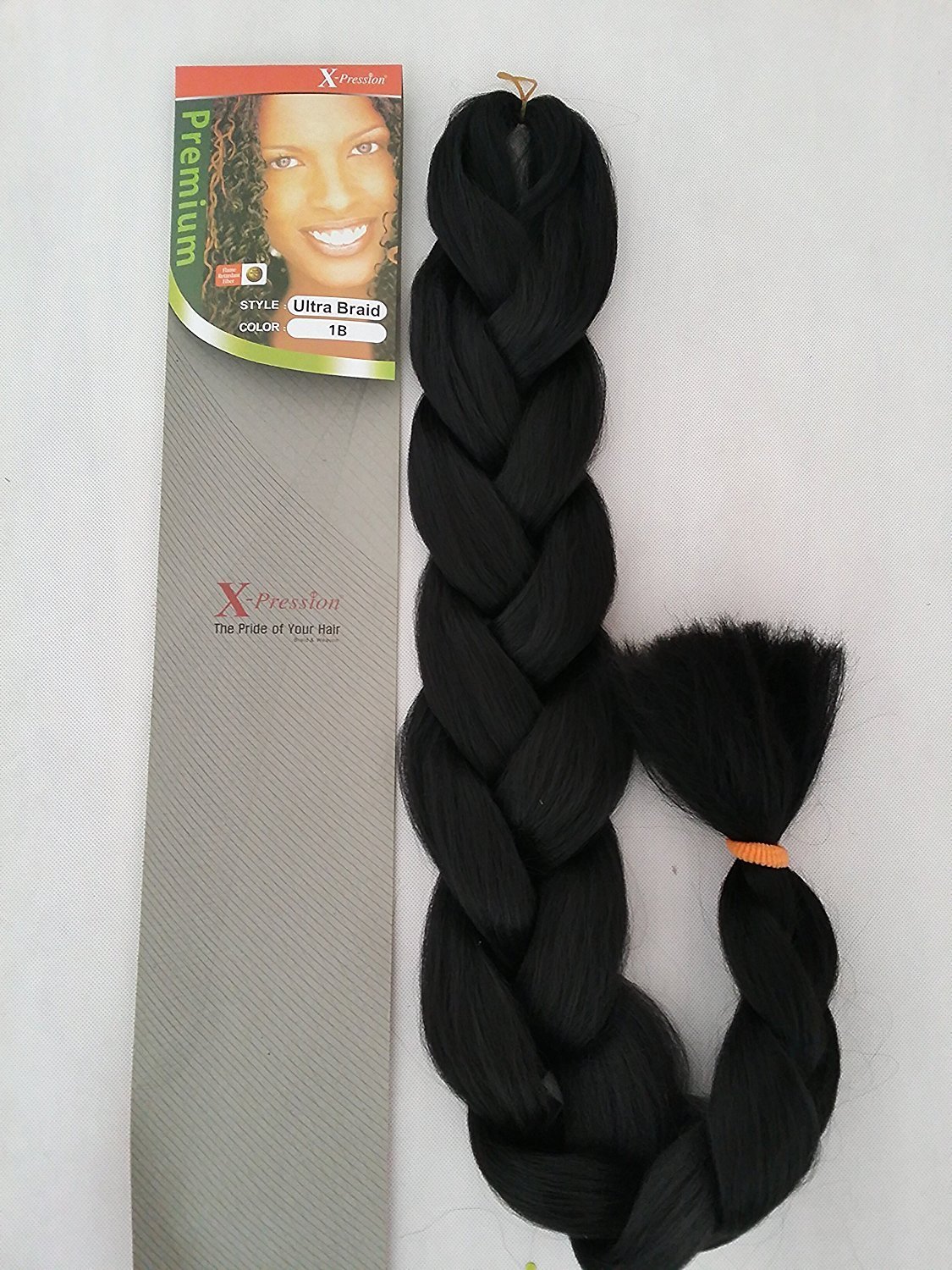 X-pression Premium Original Ultra Braid. Colour 1B — image 1