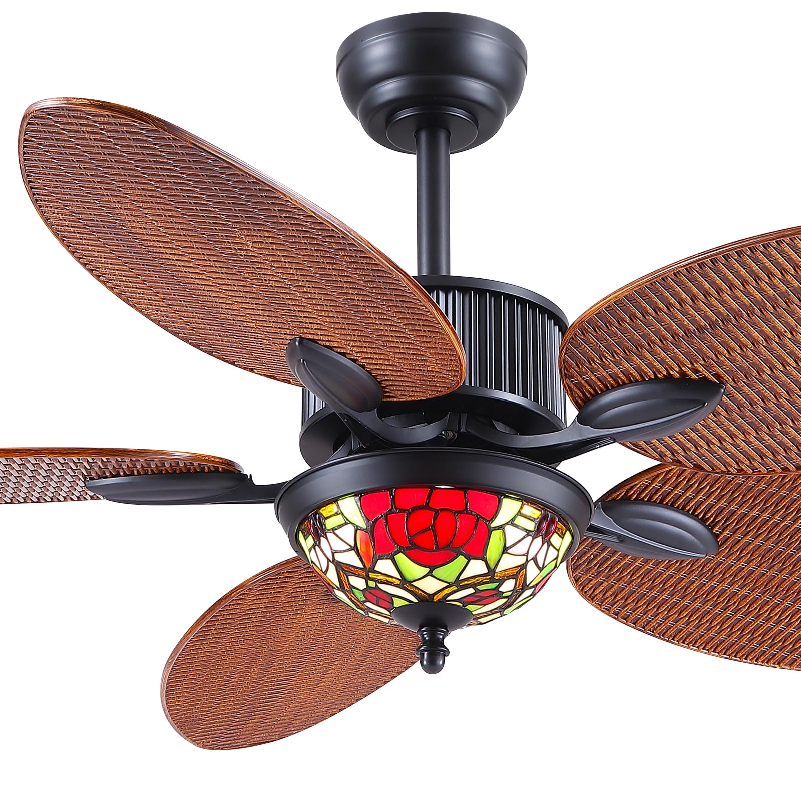 50 Inch Outdoor Waterproof Ceiling Fan with Light