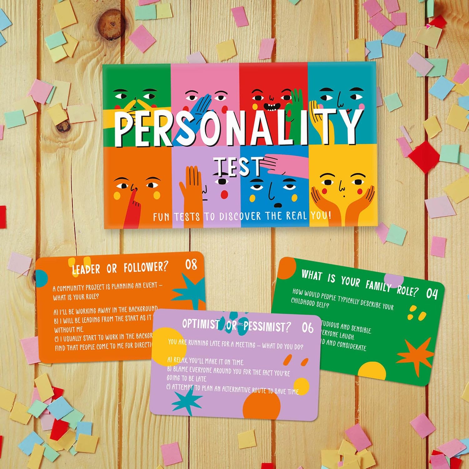 Gift Republic The Personality Test - Find Out Who You Really Are (10 Tests Included)