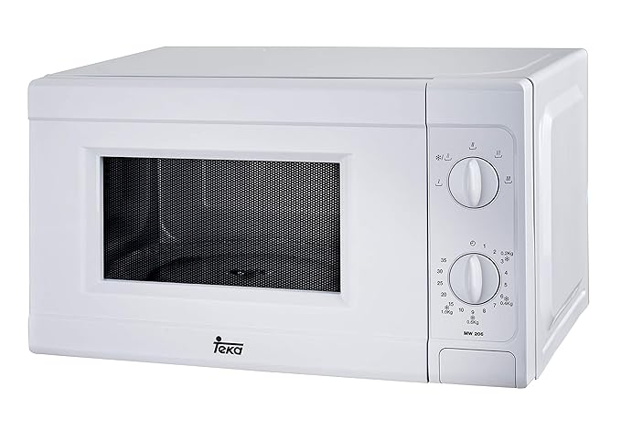 Teka MW206 - Microondas sin grill, 700W, 20 litros, color blanco
