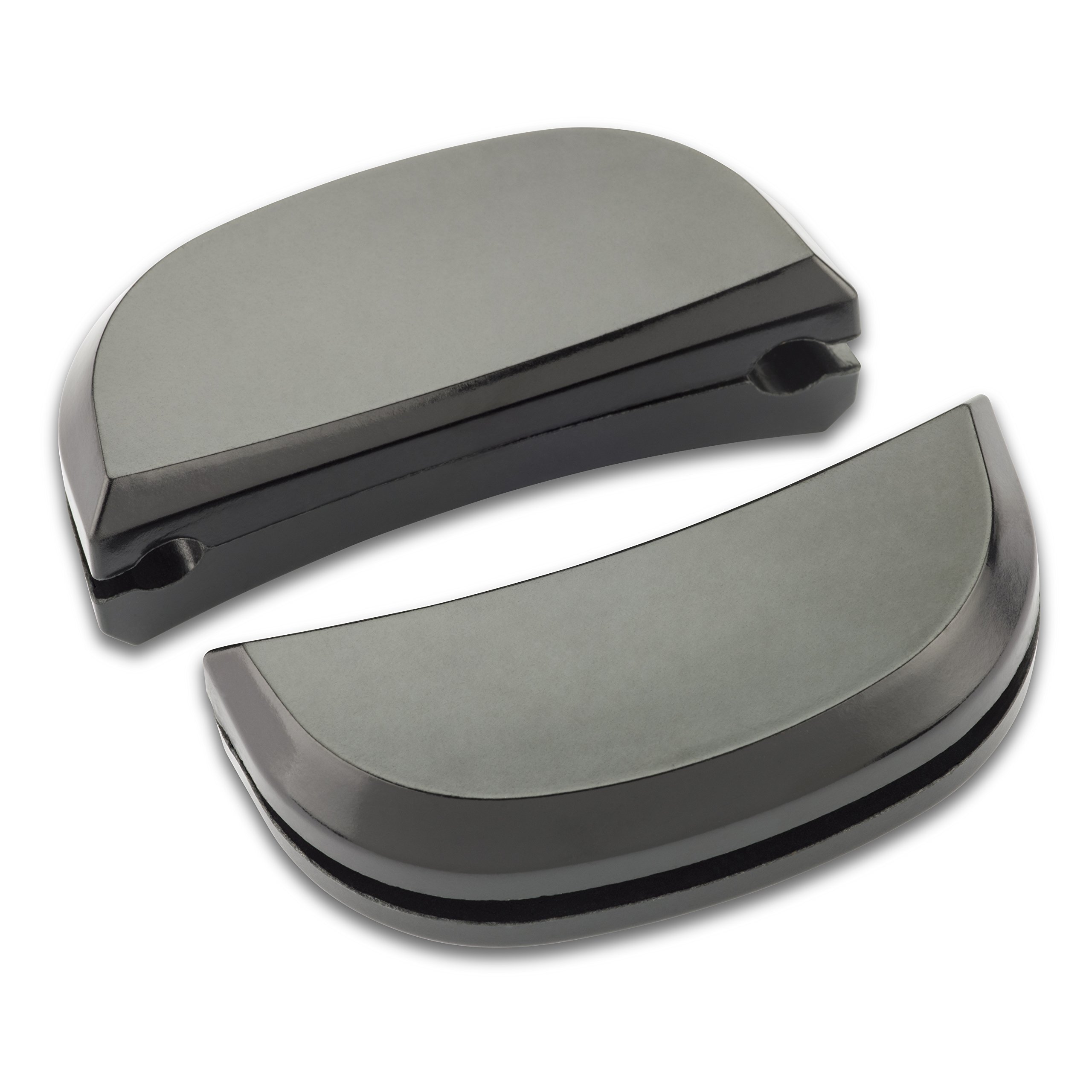 Lagostina Spare Parts - Pair of Plastic Handles with Screws Black Misura 2 Black — image 1