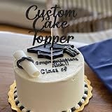EDS G Personalised Cake Topper Happy Birthday Glitter 11 Colors Baby Blue view 6