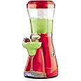Nostalgia Margarita Machine - Blender for Smoothies, Margaritas, Daiquiris, and Slushies - Red - 64-Ounce