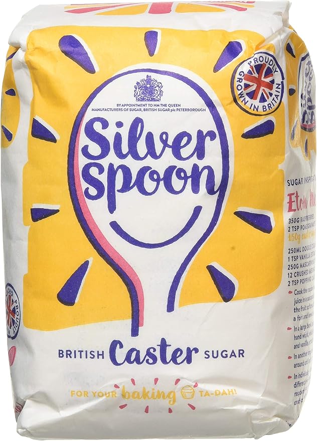 Silver Spoon Caster Sugar, 1kg Amazon.co.uk Prime Pantry