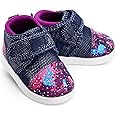 ikiki Sneaks Shoes for Toddlers and Little Kids. Roomy fit Sneakers - Note: Non Squeaking - Vegan Leather Toe and Heel