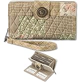 Bella Taylor Cash System Wallet for Envelope Budgeting - RFID Protected - Cash Stuffing Wallet with Detachable Wristlet