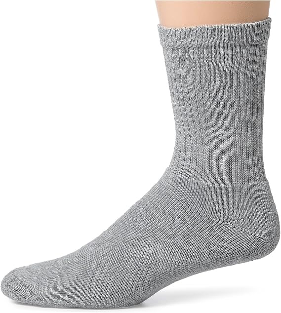 Hanes Men's Classics Cushion Crew Socks (Pack of 6) at Amazon Men’s