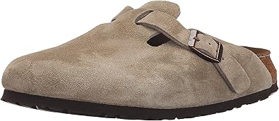Amazon.com | Birkenstock Women's Boston High Arch Clog, Taupe, 44 EU/13 M US | Mules & Clogs