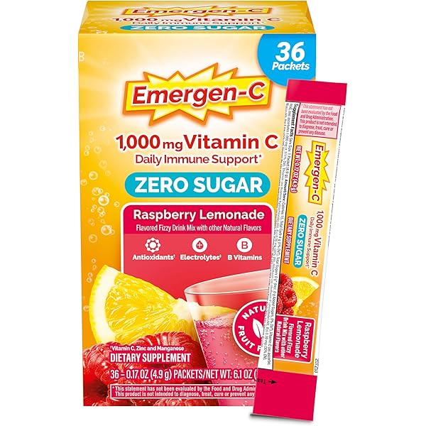 Amazon.com: EMERGEN-C Super Orange 10CT - Pack of 36 (Entire