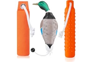 Blueweenly 3 Pcs Canvas Bumper Dummy Bumper Dog Float Toys for Hunting Retriever Training Dog Retriever Outdoor Training Toy Hunting Recognition Trainers