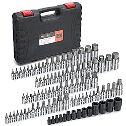 RIMKOLO 92-Piece Allen and Torx Bit Socket