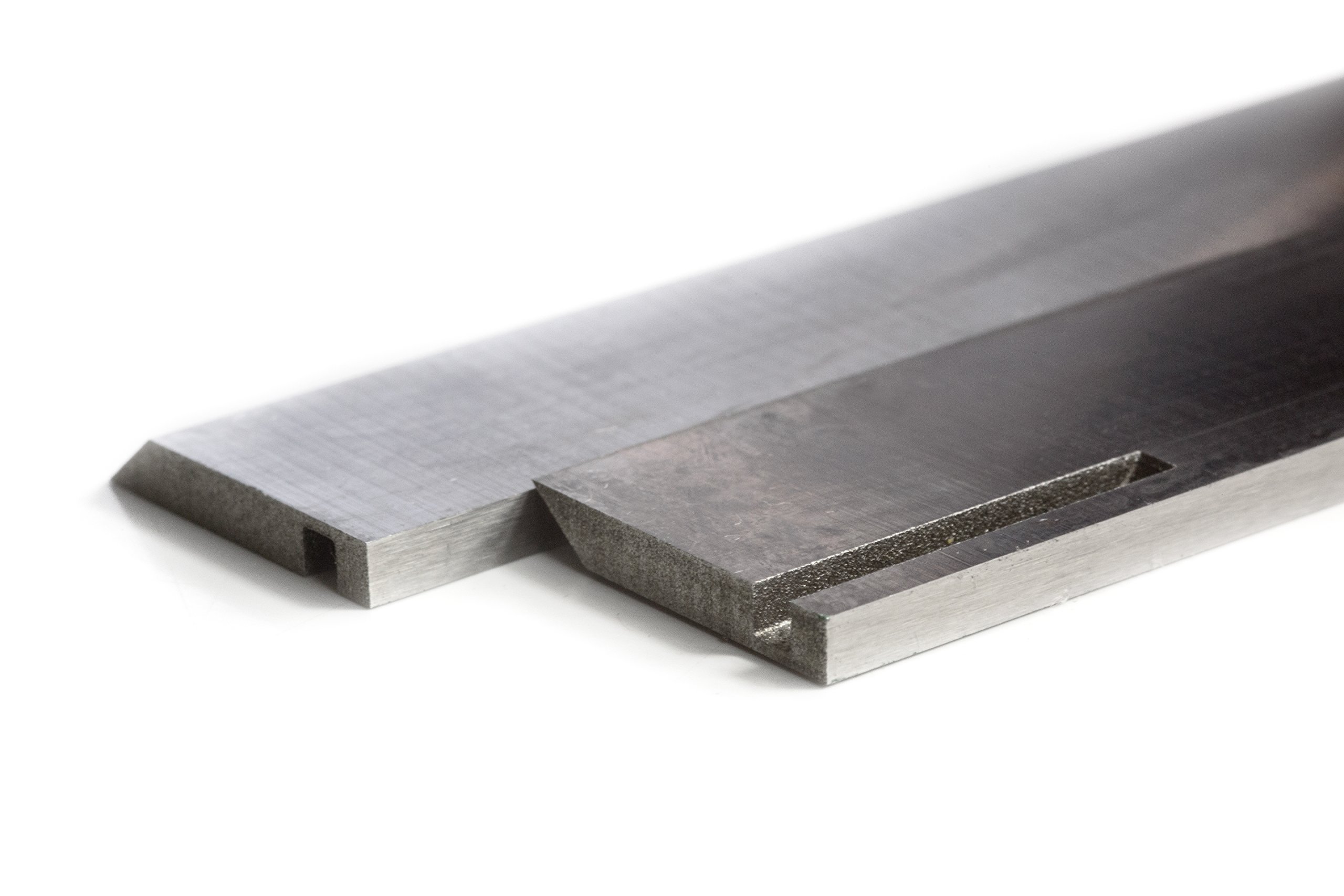 Xcalibur Tooling Planer Blades Compatible with Metabo Elektra Beckum Planer Models 260mm Slotted Ends