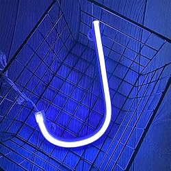 ENUOLI Blue Neon Letter Sign Neon Words Battery/USB