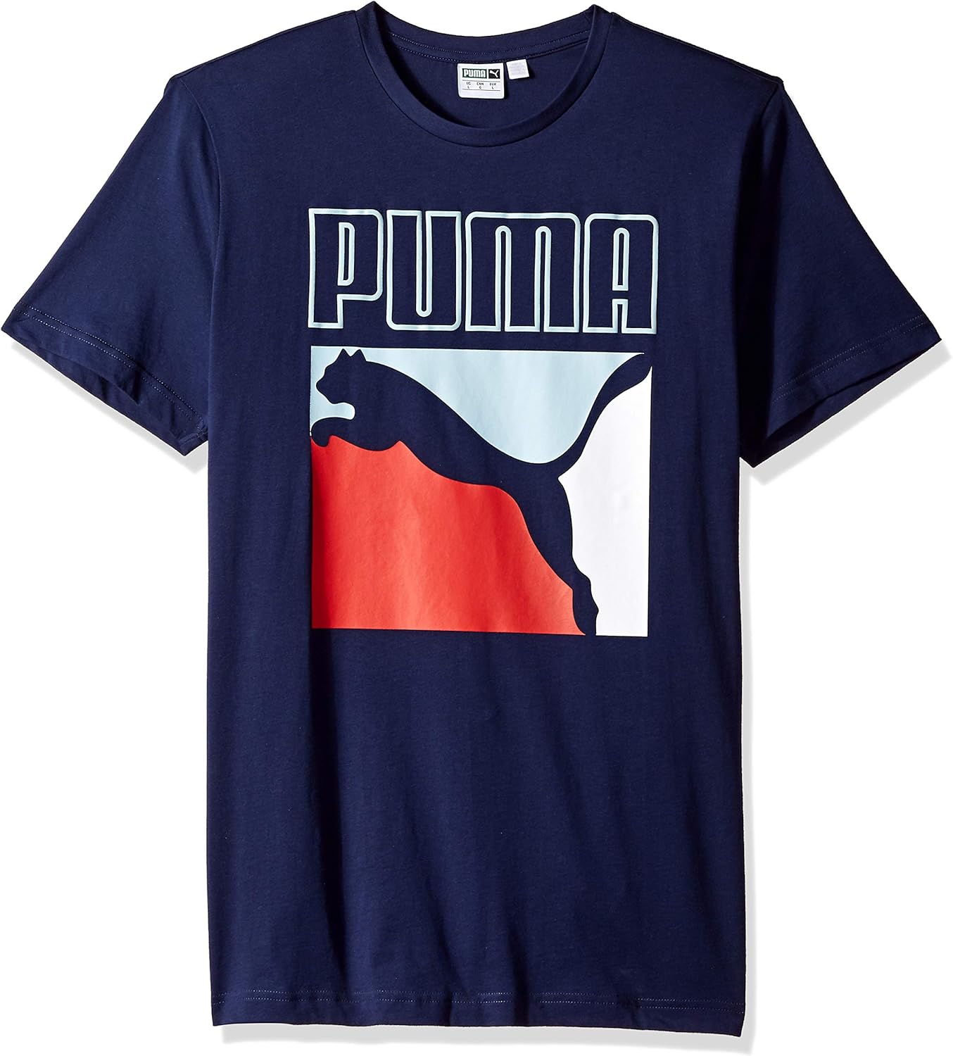 puma logo tee